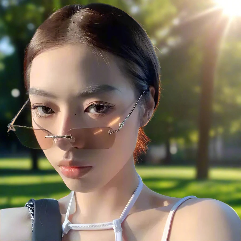 Sunglasses Man Stylish Sun Glasses Woman Pink Blue Glasses UV400 Summer Glasses