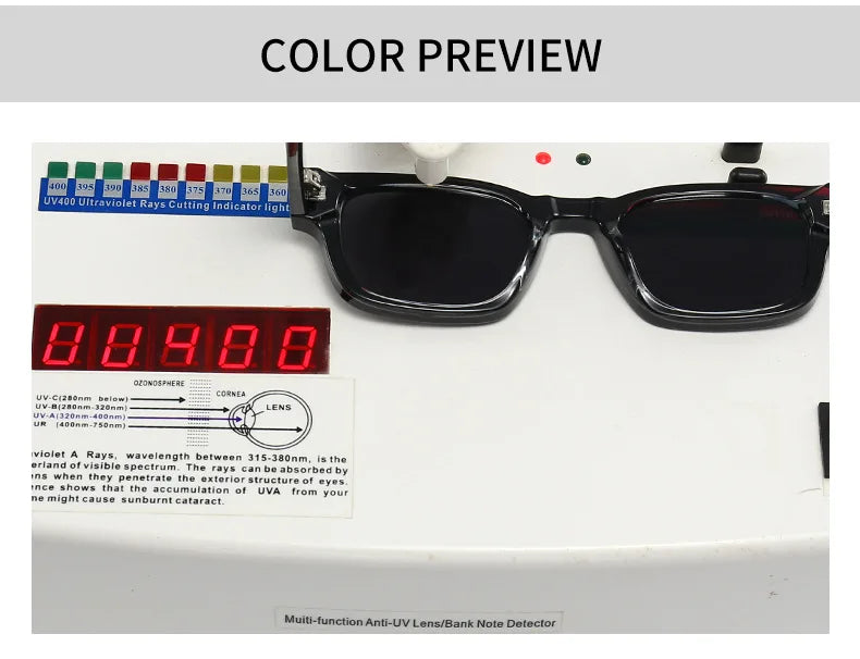 Fashion Brand Designer Gradient Shades UV400 Men Trending Rivets Punk Sun Glasses High Quality Women Retro Square Sunglasses