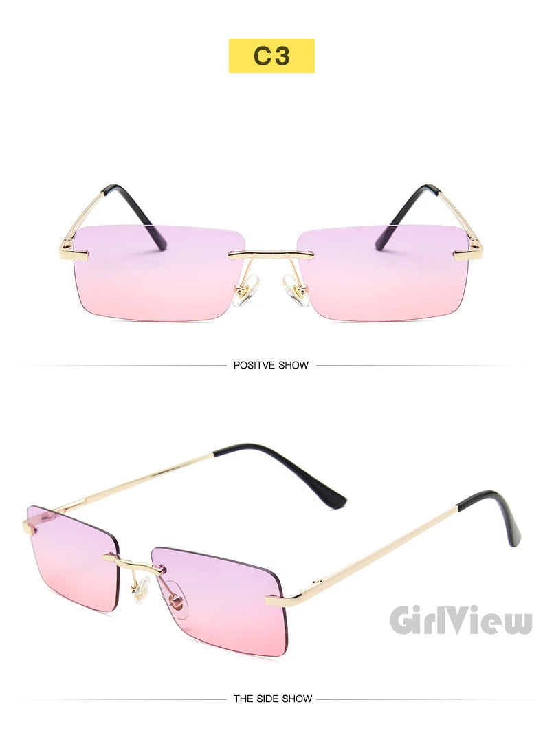 Sunglasses Man Stylish Sun Glasses Woman Pink Blue Glasses UV400 Summer Glasses