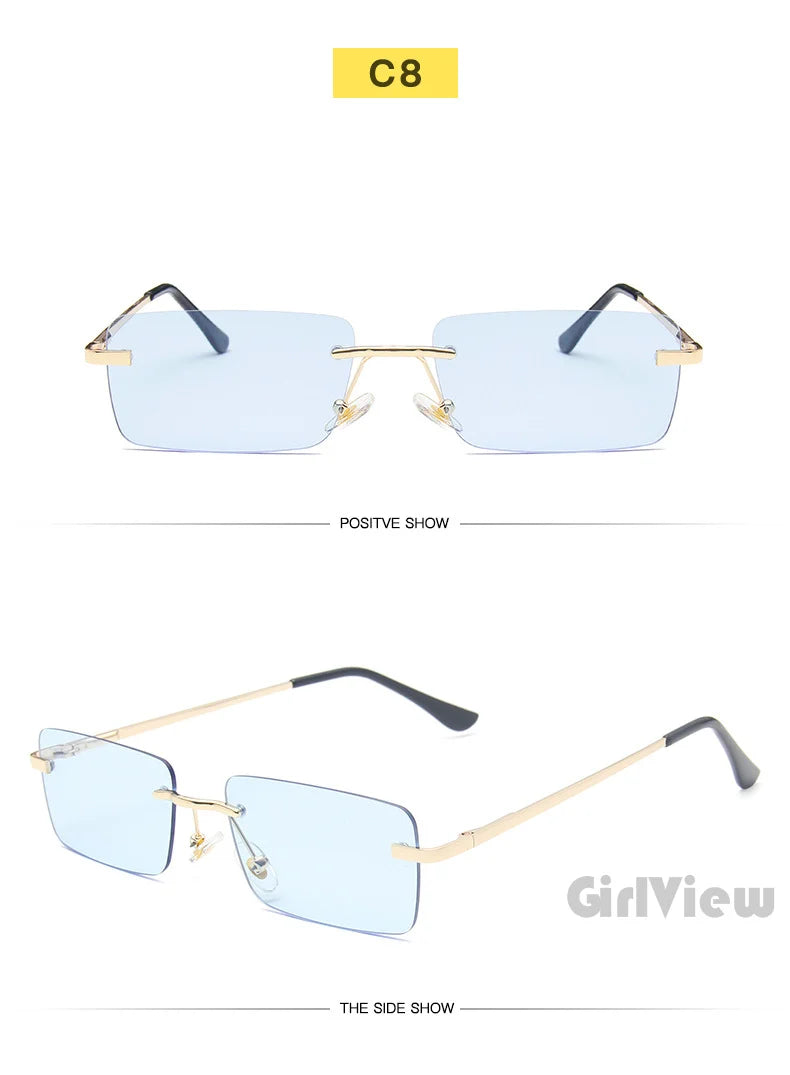 Sunglasses Man Stylish Sun Glasses Woman Pink Blue Glasses UV400 Summer Glasses