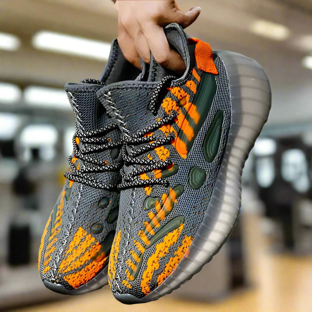 New Men Sneakers Shoes Light Casual Fashion Running Elastic Leisure Outdoor Mesh Summer Sports Tennis Man Walking Shoes
